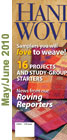 Handwoven Magazine, May-June 2010